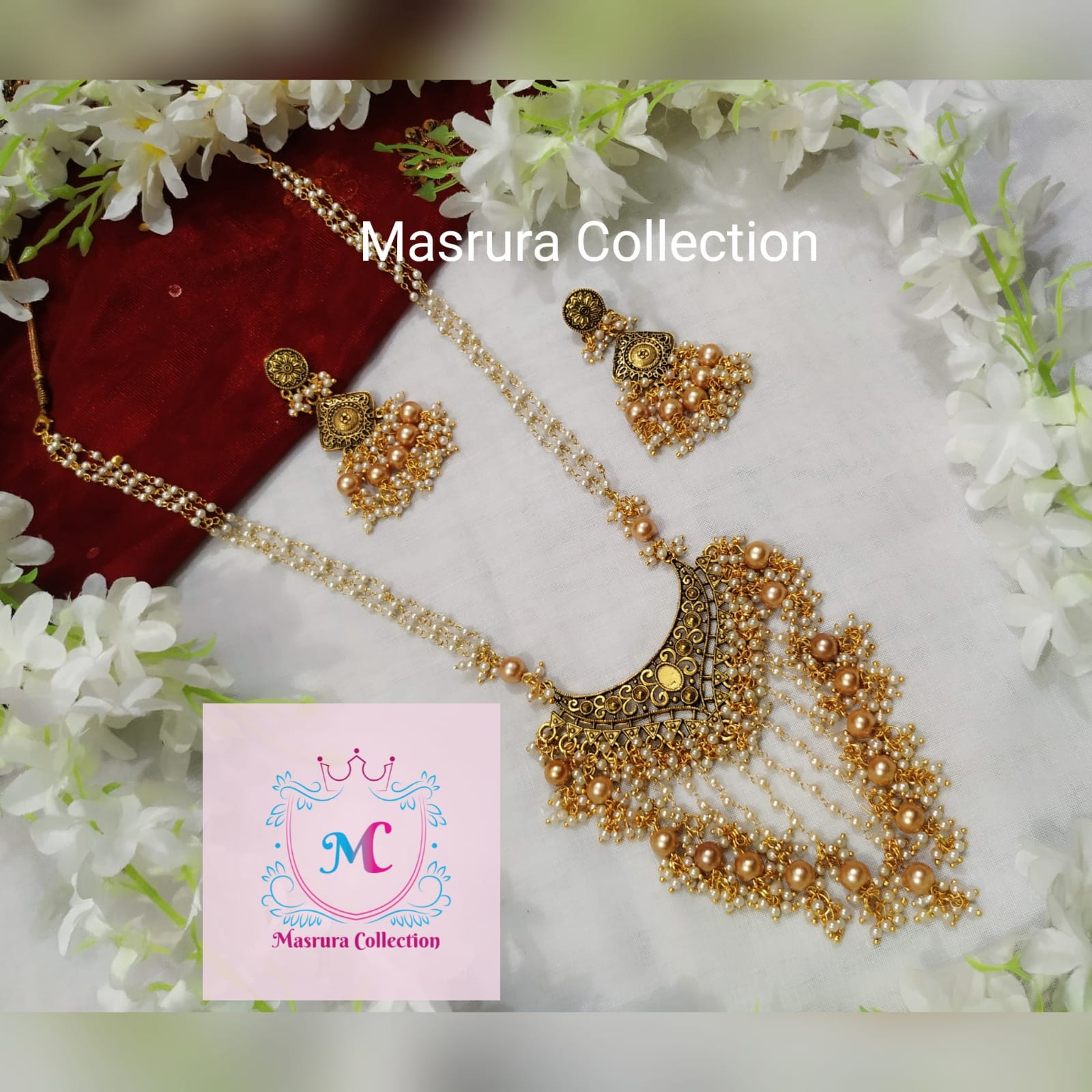 Necklace + Earrings